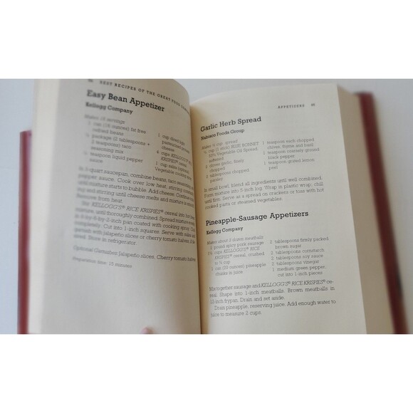 Best Recipes of the Great Food Companies Hardcover Vintage Cookbook 1990s Book - Picture 5 of 11